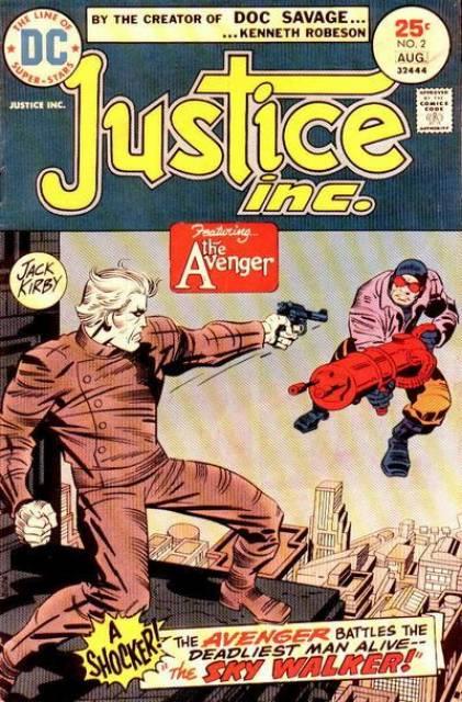 Justice Inc #2 comic cover