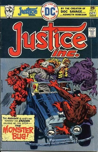 Justice Inc #3 comic cover