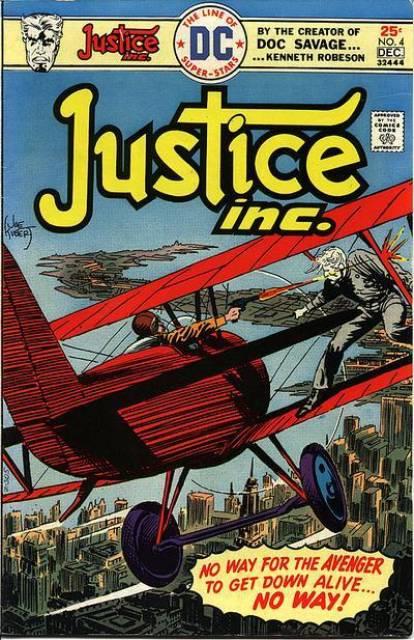 Justice Inc #4 comic cover