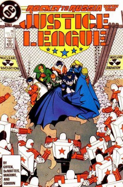 Justice League International #3 comic cover
