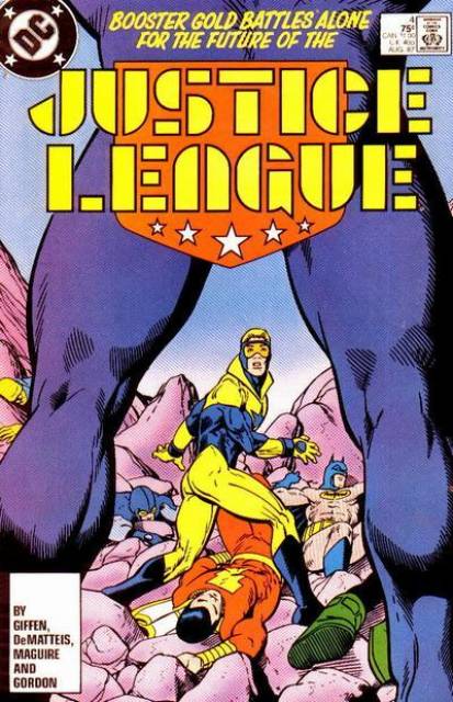 Justice League International #4 comic cover