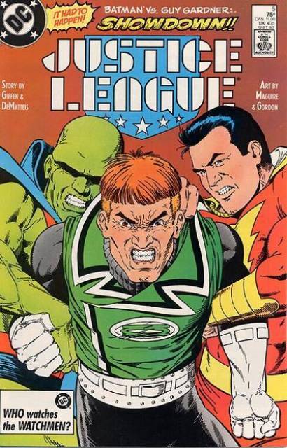Justice League International #5 comic cover