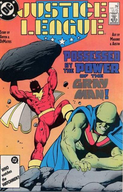 Justice League International #6 comic cover