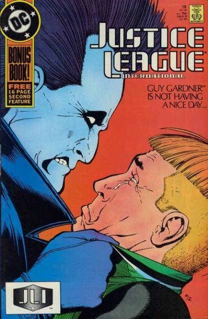Justice League International #18 comic cover