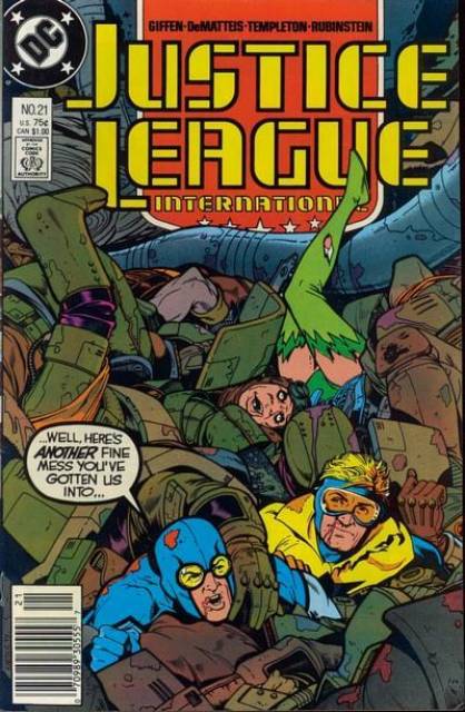 Justice League International #21