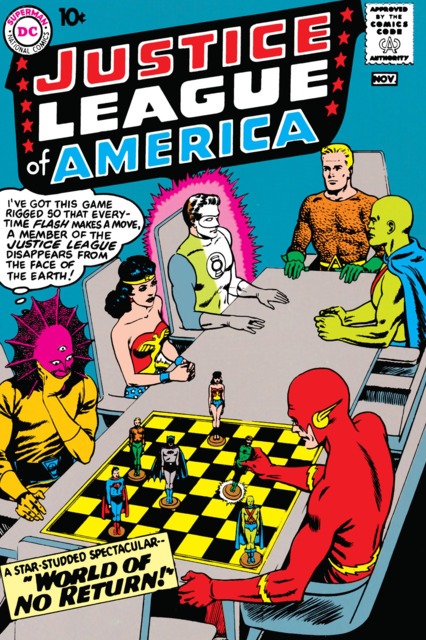 Justice League of America #1 comic cover