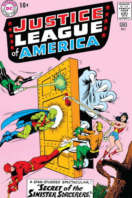 Justice League of America #2 comic cover