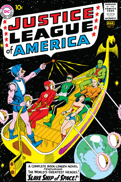 Justice League of America #3 comic cover