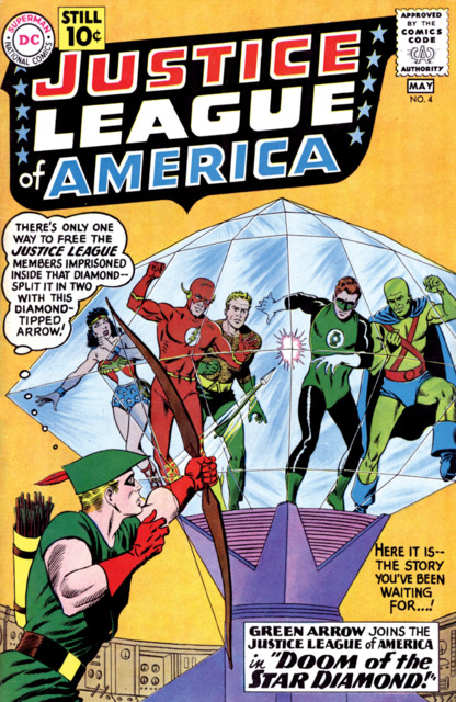 Justice League of America #4 comic cover