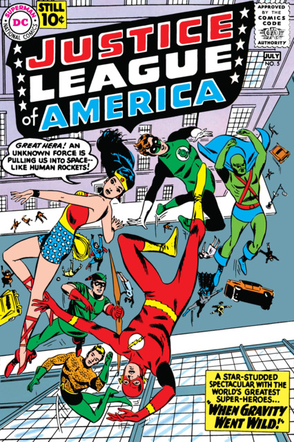 Justice League of America #5 comic cover