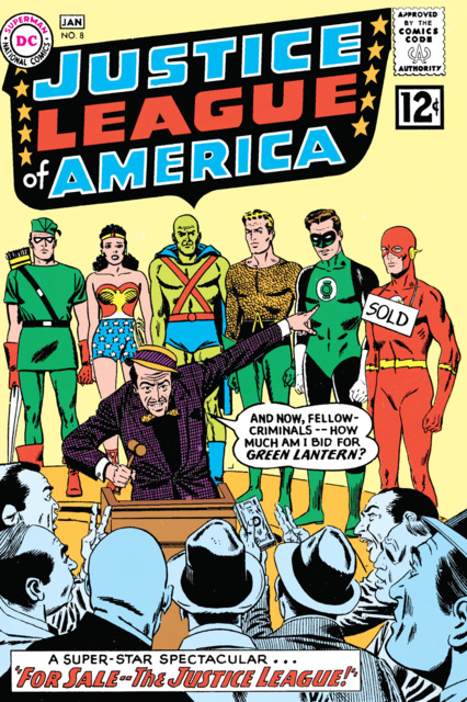 Justice League of America #8 comic cover