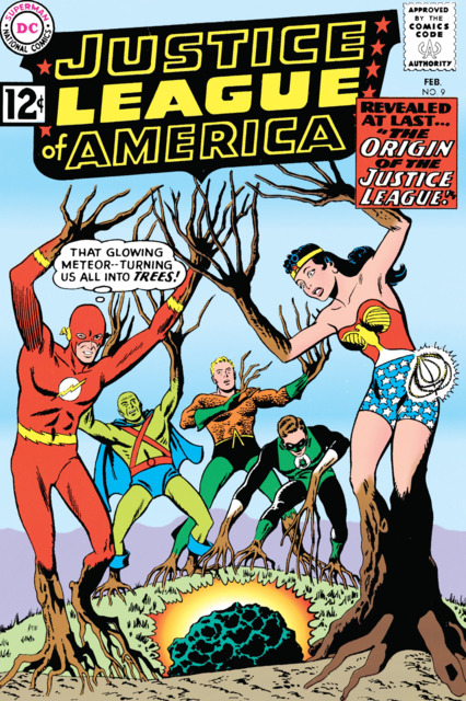Justice League of America #9 comic cover