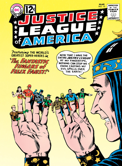 Justice League of America #10 comic cover