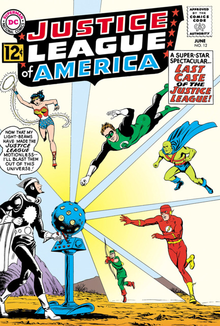 Justice League of America #12 comic cover