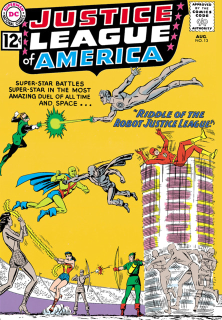 Justice League of America #13 comic cover