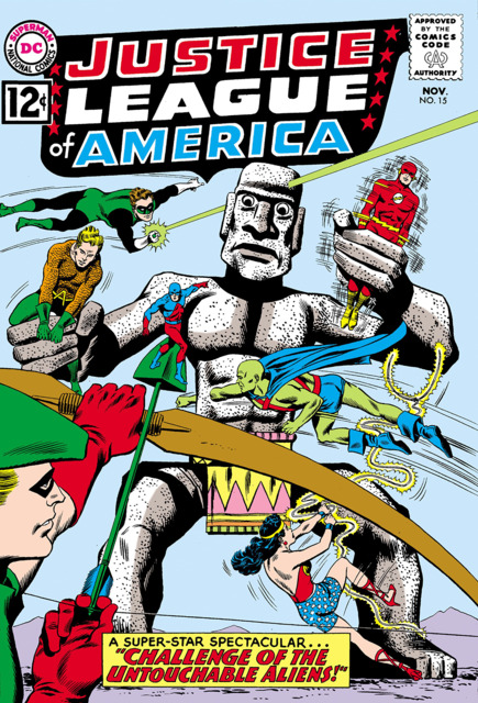 Justice League of America #15 comic cover