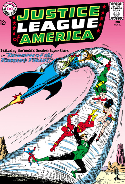 Justice League of America #17 comic cover
