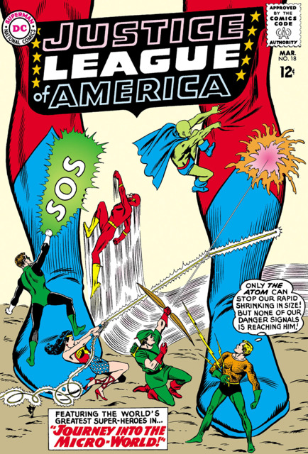 Justice League of America #18 comic cover