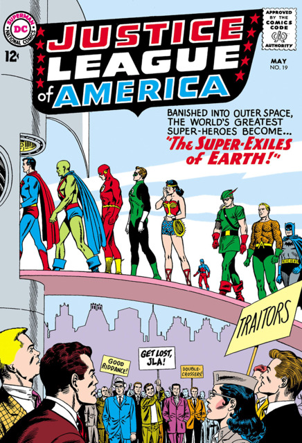 Justice League of America #19 comic cover