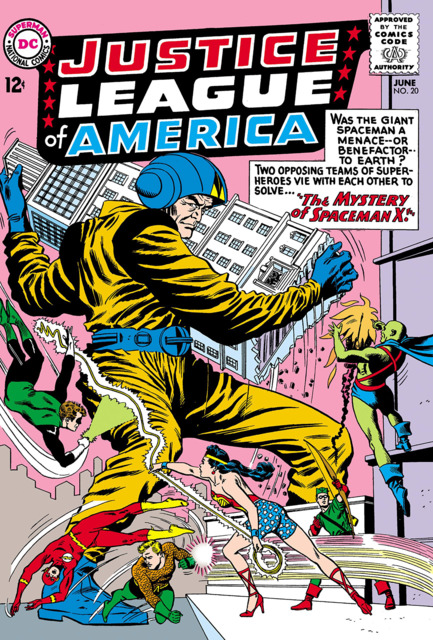 Justice League of America #20 comic cover