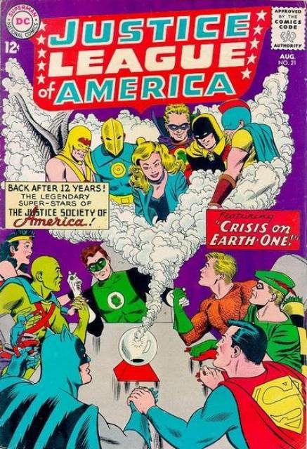 Justice League of America #21 comic cover