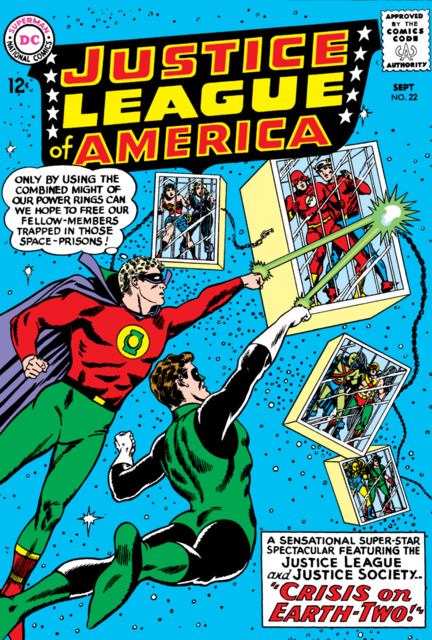 Justice League of America #22 comic cover