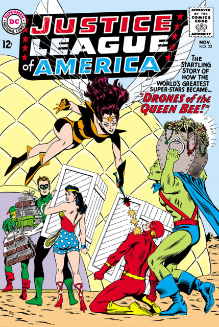 Justice League of America #23 comic cover