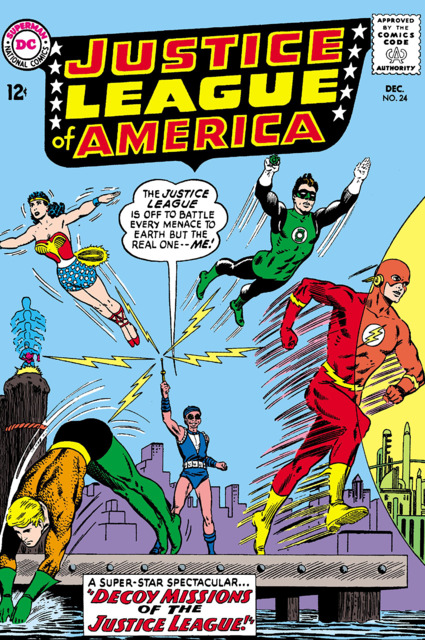Justice League of America #24 comic cover