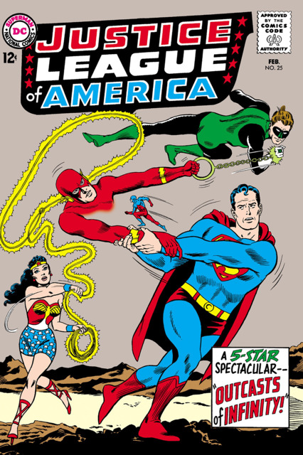 Justice League of America #25 comic cover