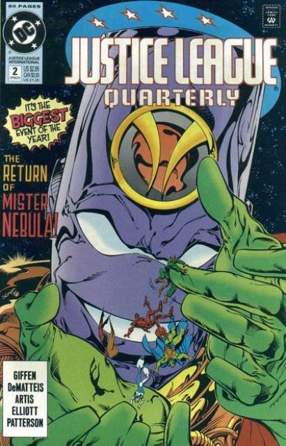 Justice League Quarterly #2 comic cover