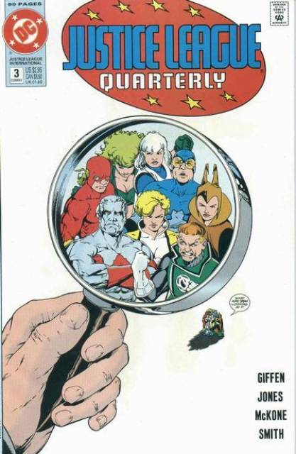 Justice League Quarterly #3 comic cover