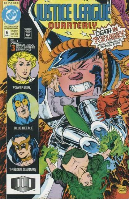 Justice League Quarterly #6 comic cover