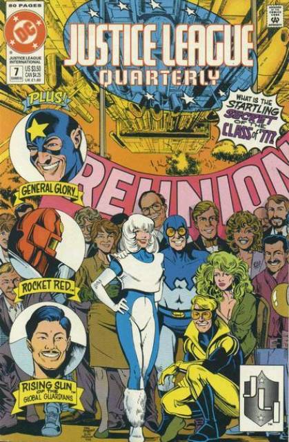 Justice League Quarterly #7 comic cover
