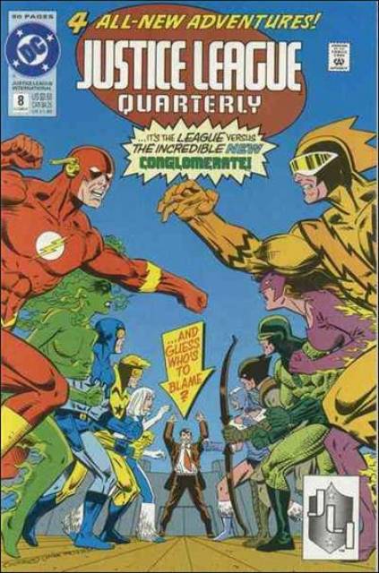 Justice League Quarterly #8 comic cover