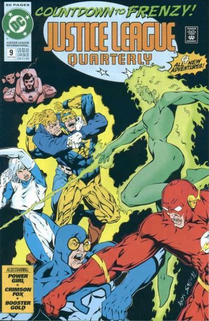 Justice League Quarterly #9 comic cover