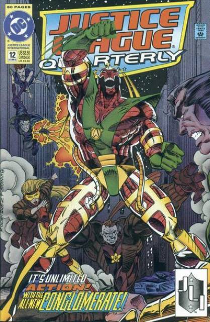 Justice League Quarterly #12 comic cover