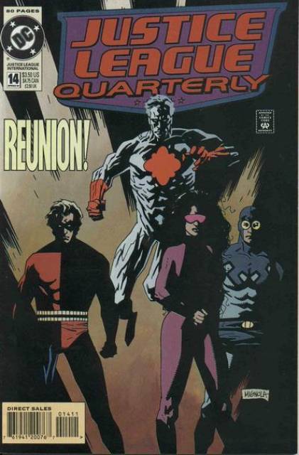 Justice League Quarterly #14 comic cover