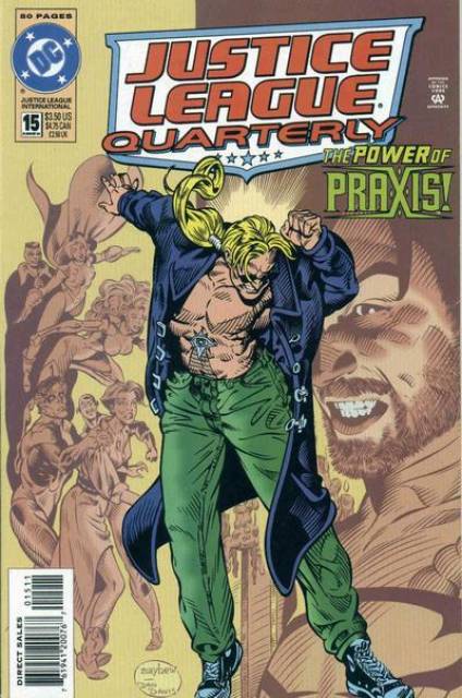 Justice League Quarterly #15 comic cover