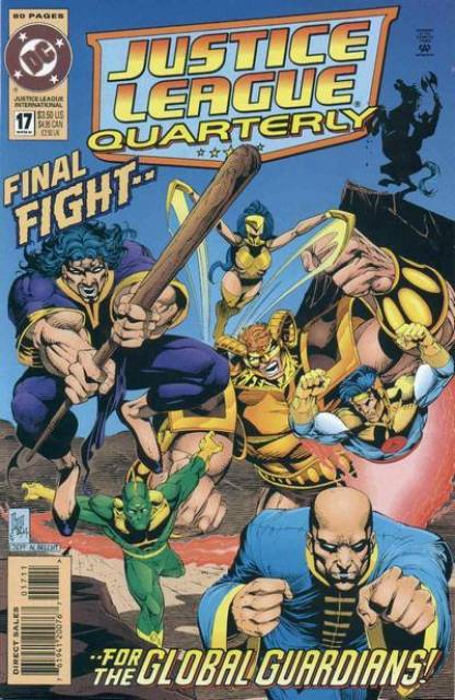Justice League Quarterly #17 comic cover