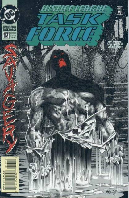 Justice League Task Force #17 comic cover
