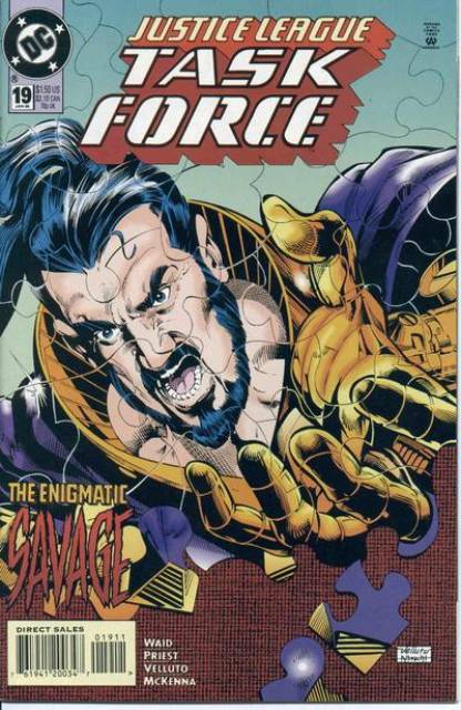 Justice League Task Force #19 comic cover