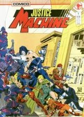 Justice Machine #1 comic cover