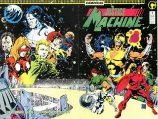 Justice Machine #3 comic cover