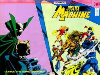 Justice Machine #6 comic cover