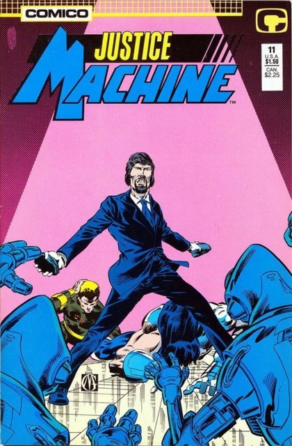 Justice Machine #11 comic cover
