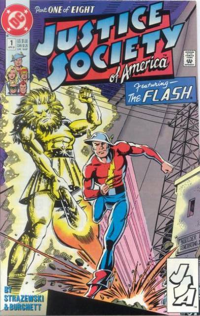 Justice Society America Vol 1 #1 comic cover