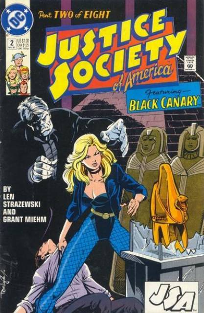 Justice Society America Vol 1 #2 comic cover