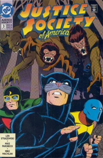 Justice Society America Vol 2 #3 comic cover
