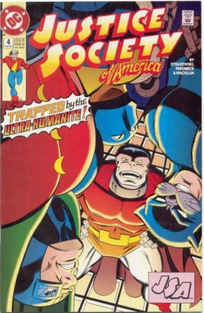 Justice Society America Vol 2 #4 comic cover