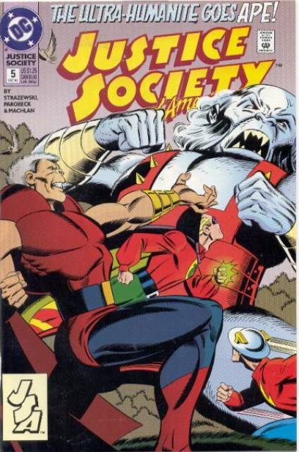 Justice Society America Vol 2 #5 comic cover